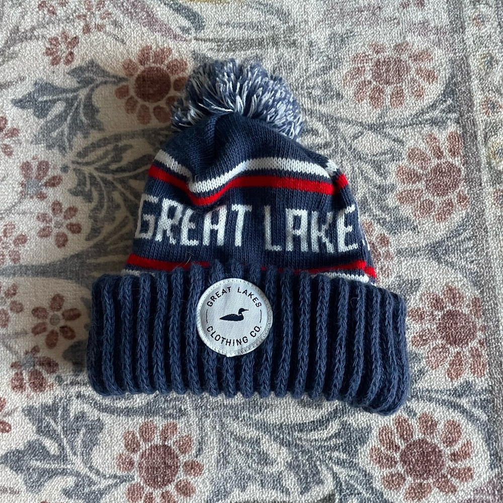 Great Lakes Pom Pom Winter Hat
